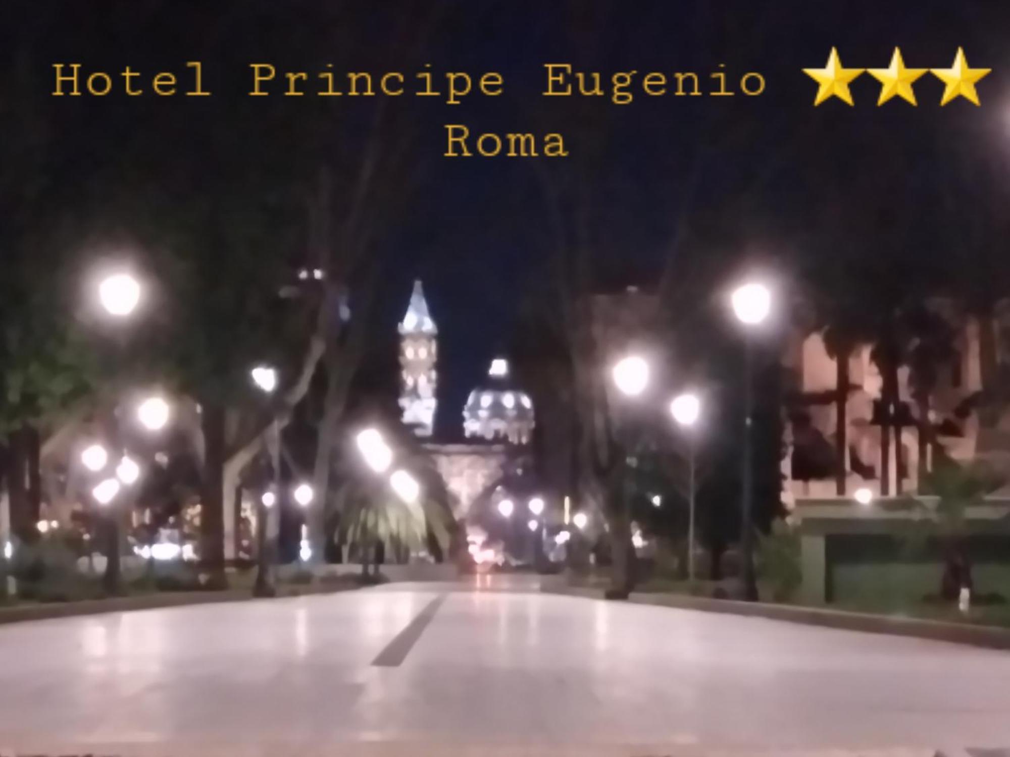 Hotel Principe Eugenio Rom Exteriör bild